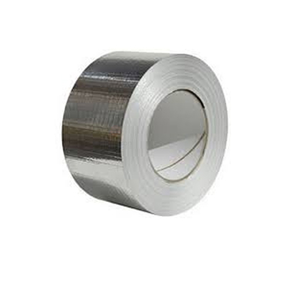 BOPP & Silver Metallic Laminated Woven Fabric
