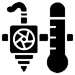 High operational temperatures with a melting point